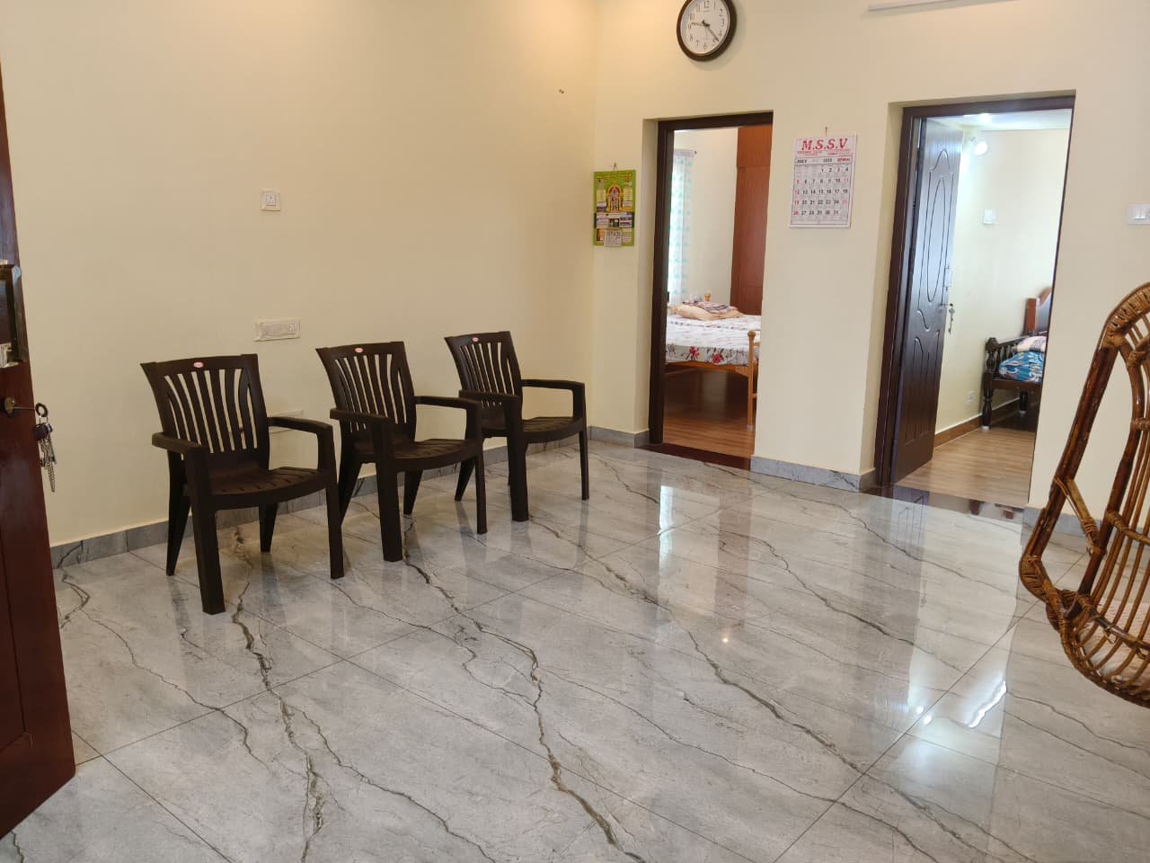 Common area for family comfort and conversation